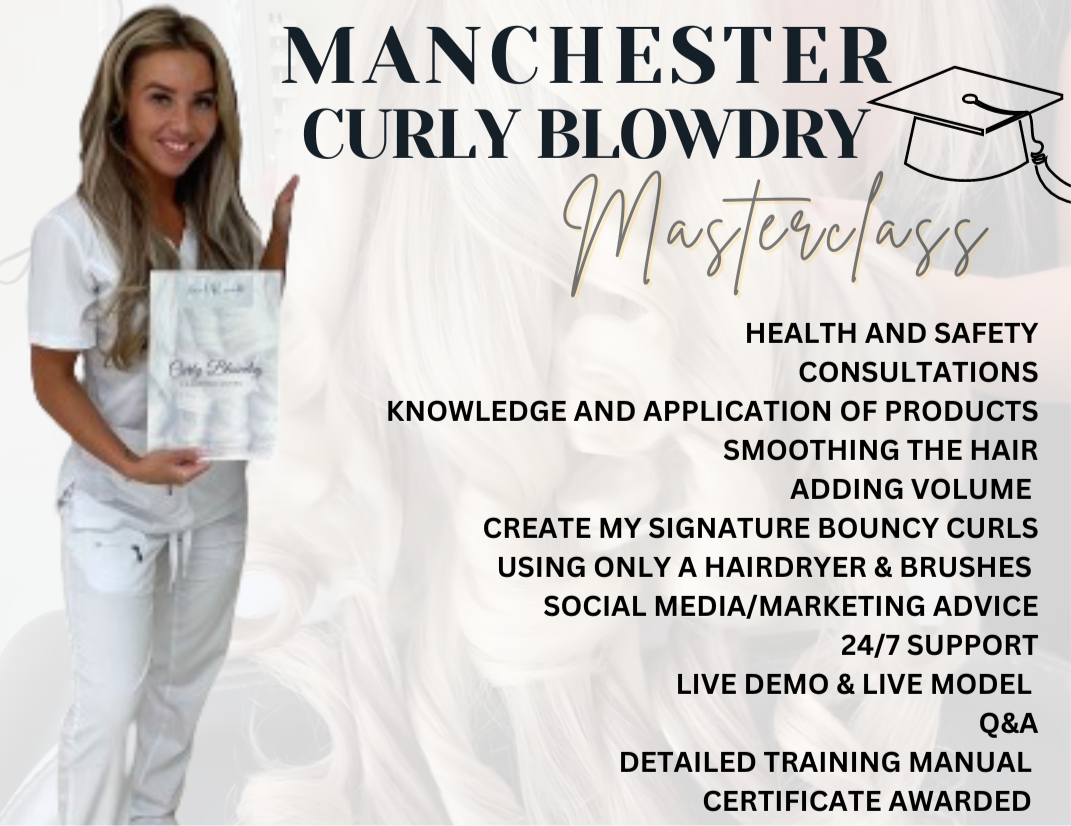 Manchester Curly Blowdry Masterclass 14/7/25