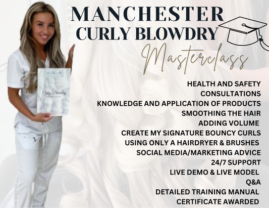 Manchester Curly Blowdry Masterclass 14/7/25